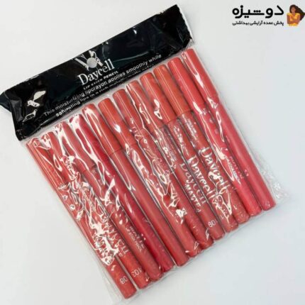 پک رژ لب مدادی 12 عددی دایسل DAYCELL
