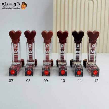 رژ لب مایع قلبی QE7119 کرلیا QEARLYA