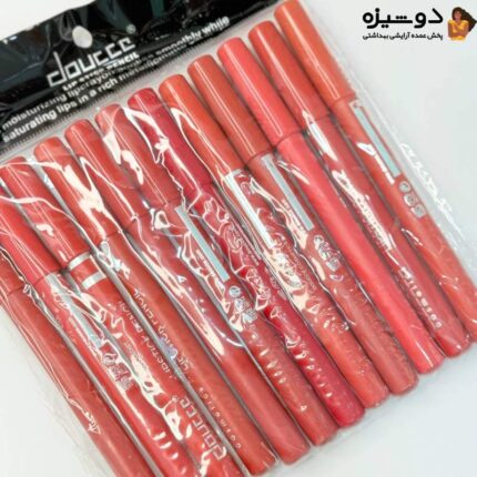 پک رژ لب مدادی 12 عددی دوسه DOUCCE