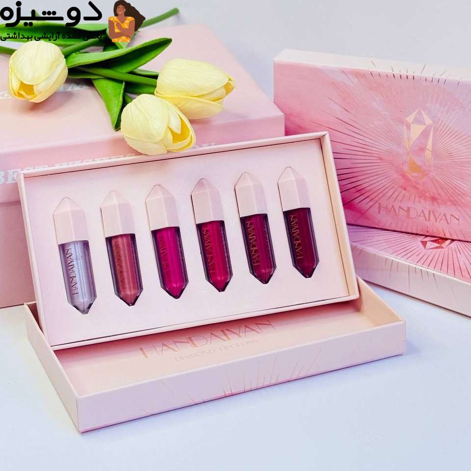 1 پک 6 عددی رژ لب 1089 هندیان HANDAIYAN