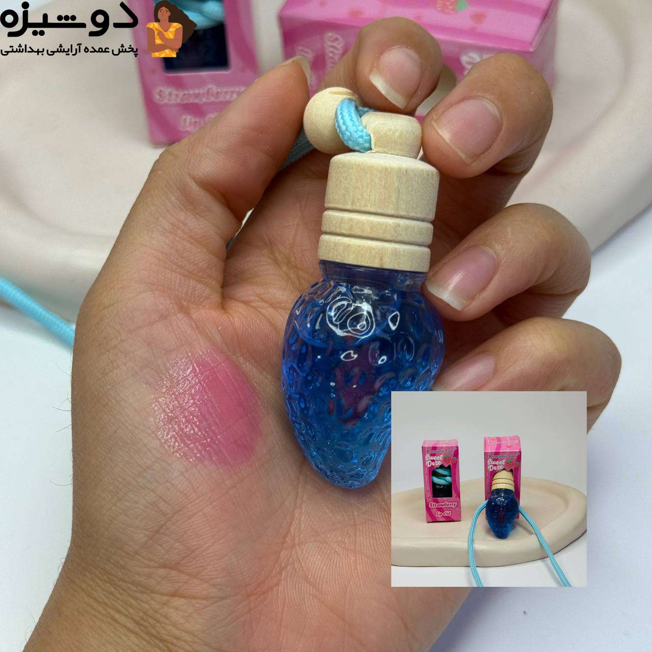 برق لب حرارتی 8081 توت فرنگی Romantic Lady
