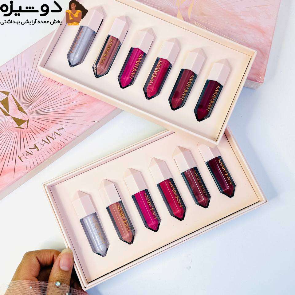 پک 6 عددی رژ لب 1089 هندیان HANDAIYAN