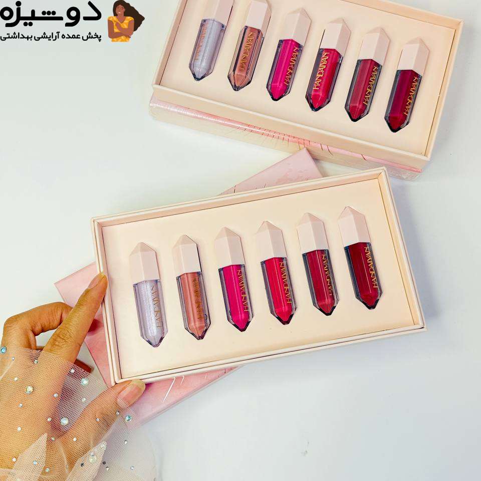 پک 6 عددی رژ لب 1089 هندیان HANDAIYAN