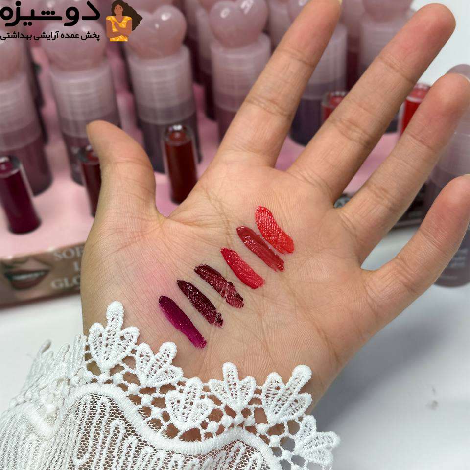 رژ لب مایع قلبی 5976A رنگ جیغ QOIDEN ROSE
