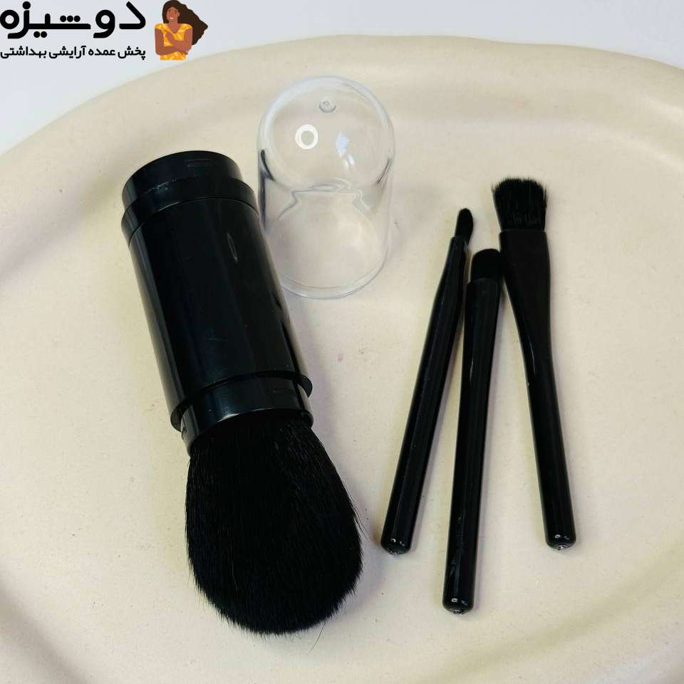 ست براش 4 عددی کپسولی مسافرتی