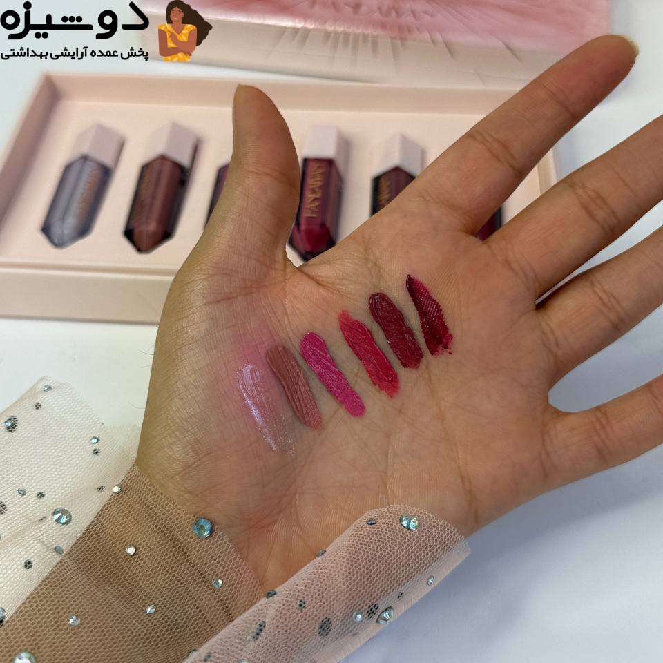پک 6 عددی رژ لب 1089 هندیان HANDAIYAN