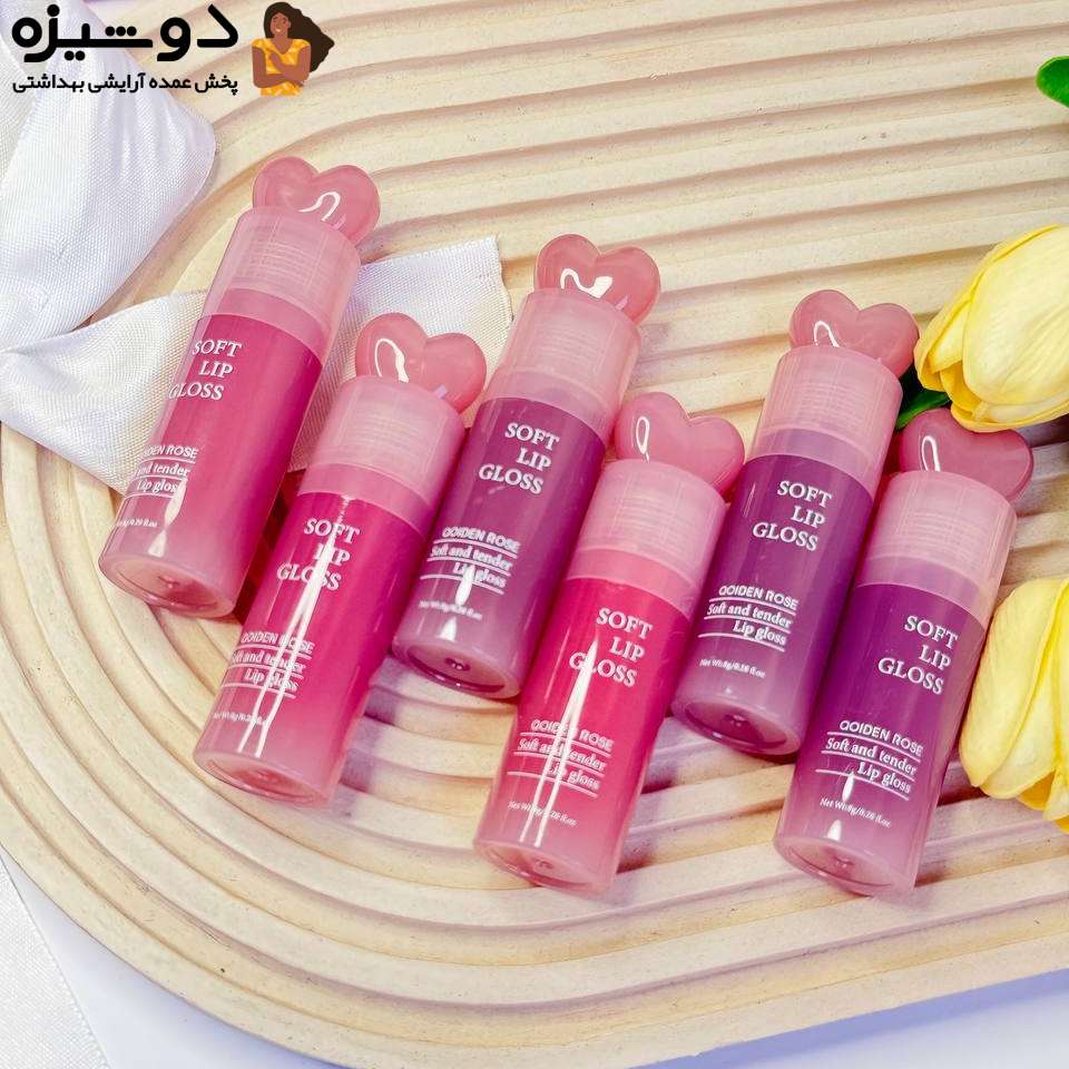 رژ لب مایع قلبی 5976A رنگ جیغ QOIDEN ROSE