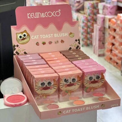 رژگونه گربه 245772 طرح نان تست KEVIN COCO