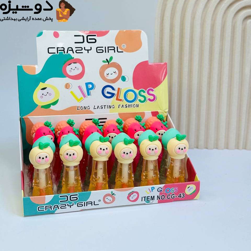 برق لب حرارتی CG43 میوه ای شاین CRAZY GIRL