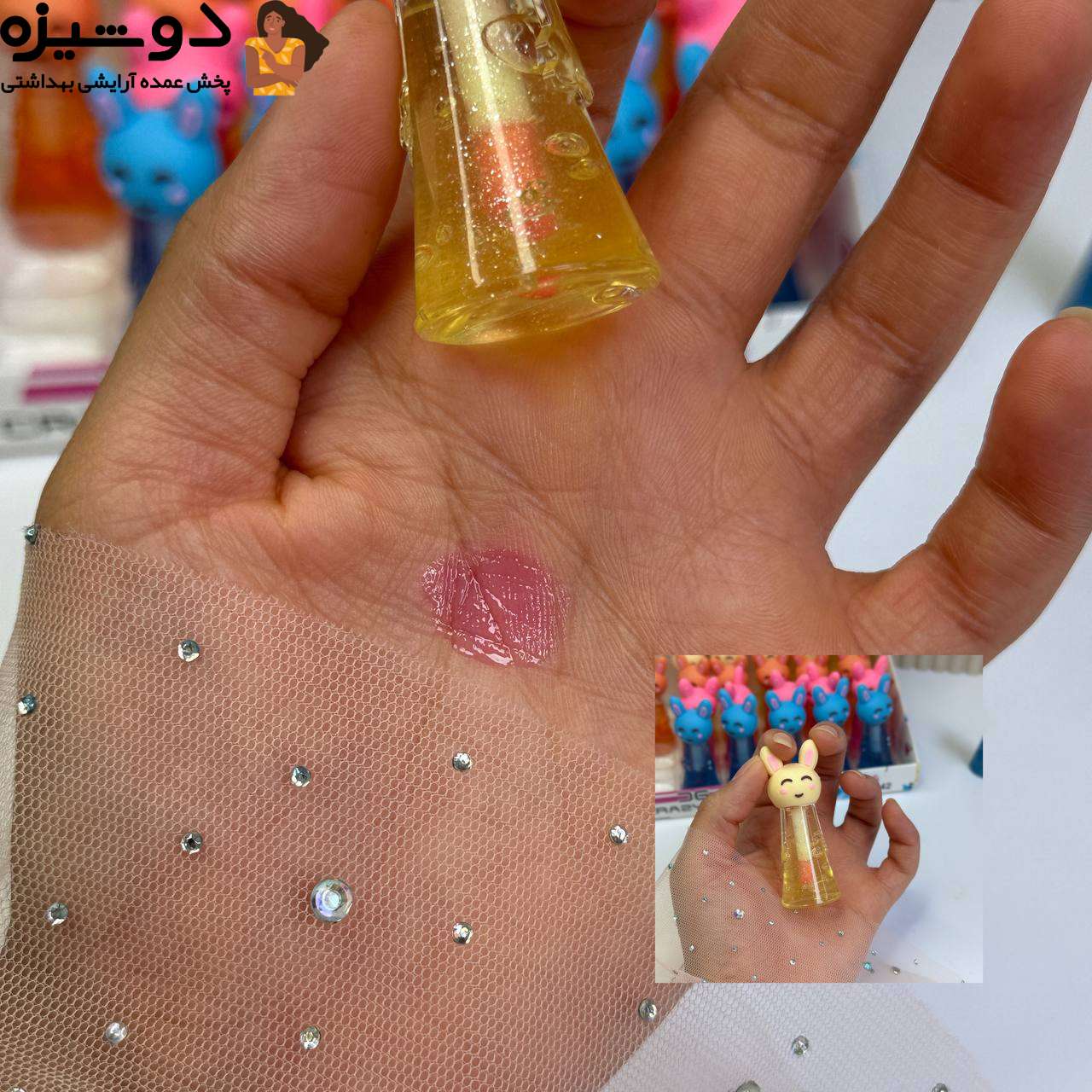 برق لب حرارتی CG42 شاین خرگوش CRAZY GIRL
