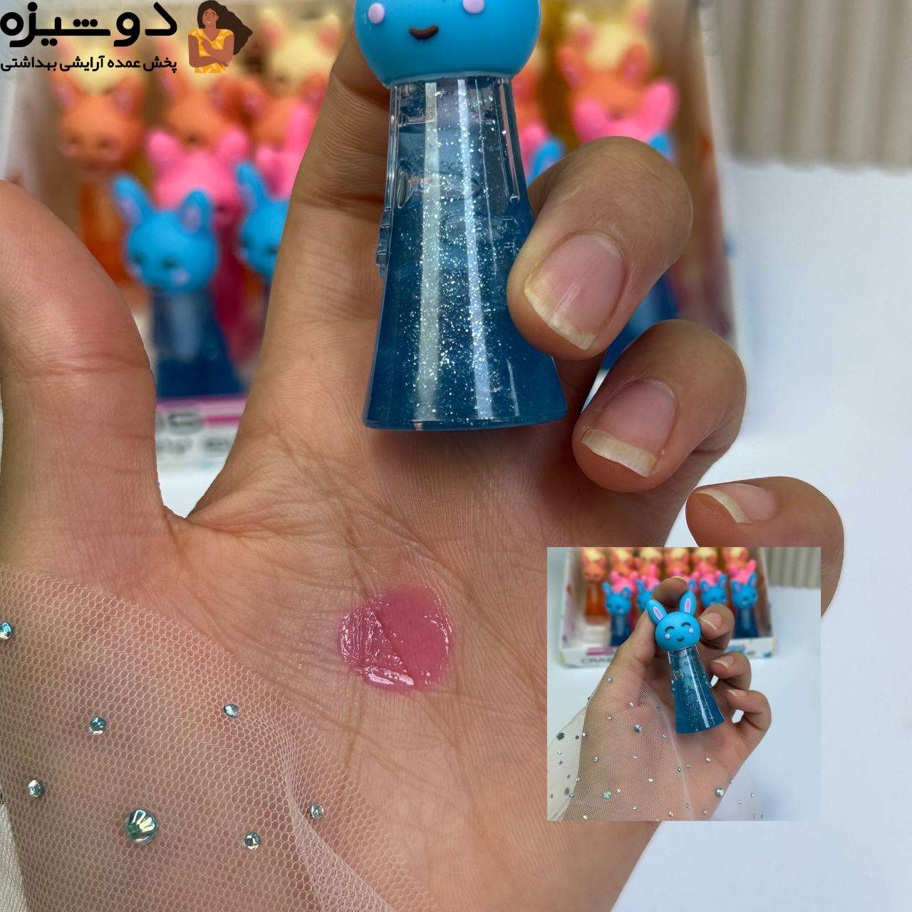 برق لب حرارتی CG42 شاین خرگوش CRAZY GIRL