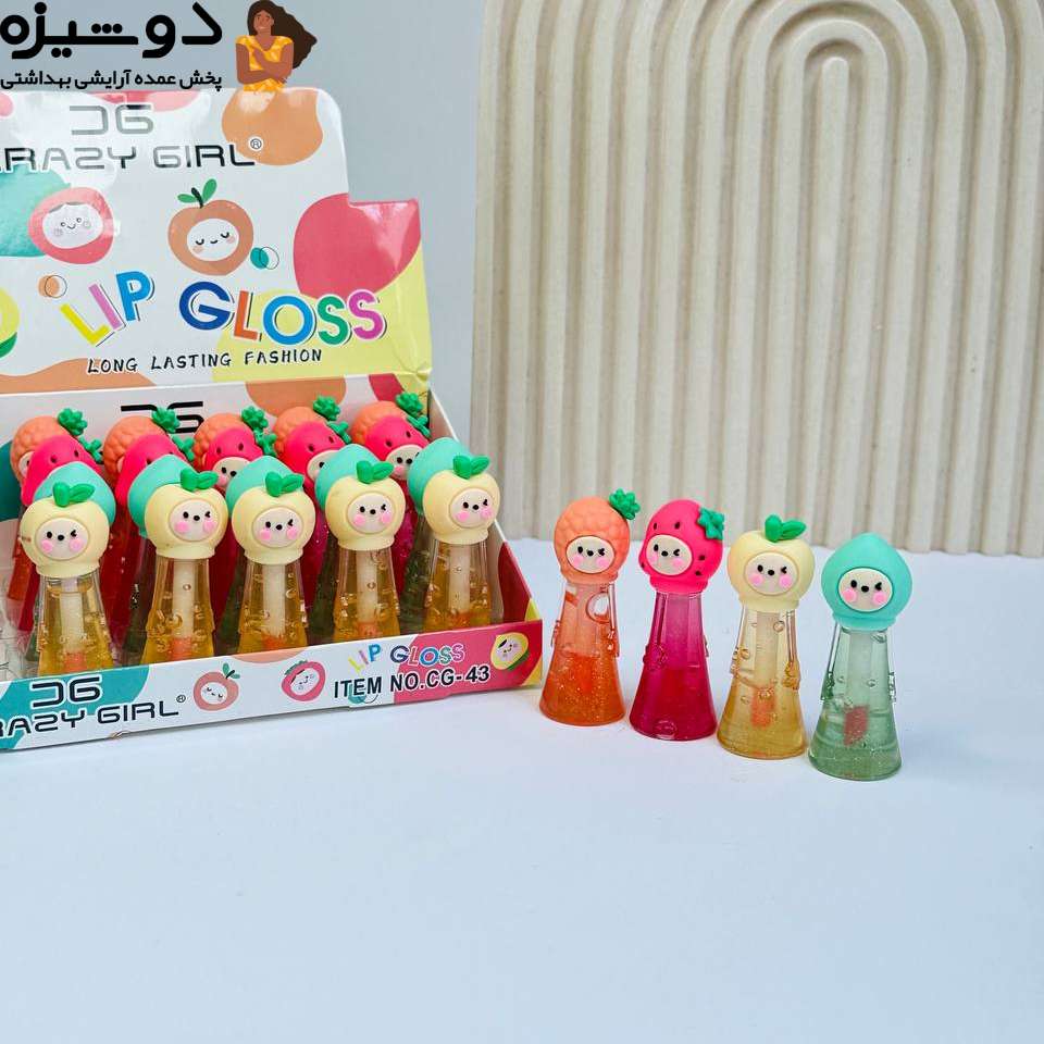 برق لب حرارتی CG43 میوه ای شاین CRAZY GIRL