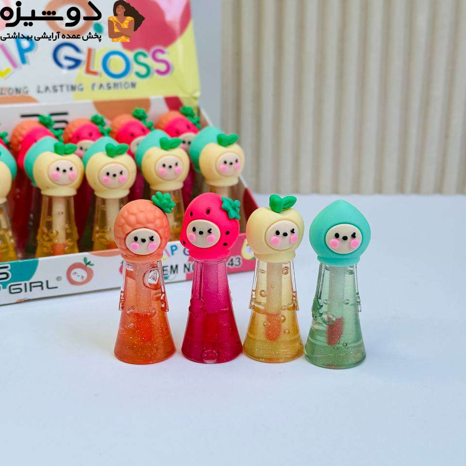 برق لب حرارتی CG43 میوه ای شاین CRAZY GIRL