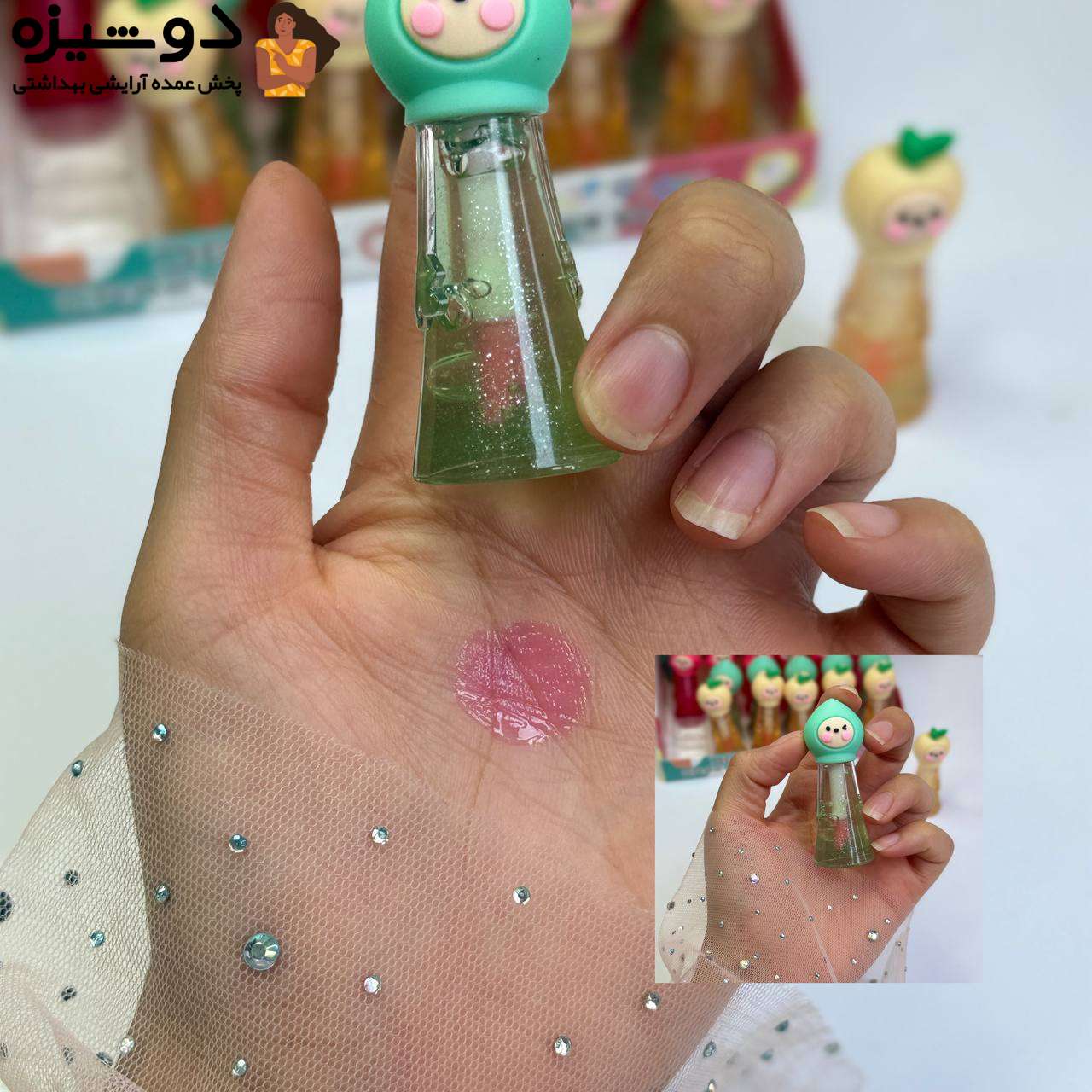 برق لب حرارتی CG43 میوه ای شاین CRAZY GIRL