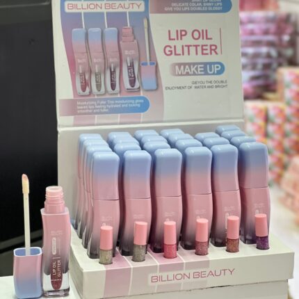 برق لب گلیتری 80014 تستر دار Billion beauty