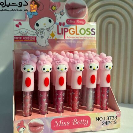 برق لب حرارتی 3733 ملودی صورتی Miss Betty