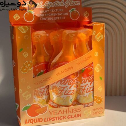 رژ لب شاین ساندیسی 2005 پرتقالی YEAHKISS