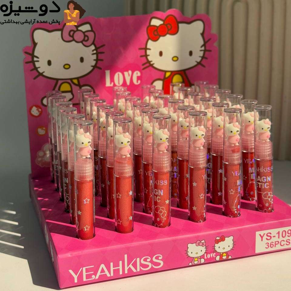 رژ لب مایع هلو کیتی 1097 یاکیس YEAHKISS