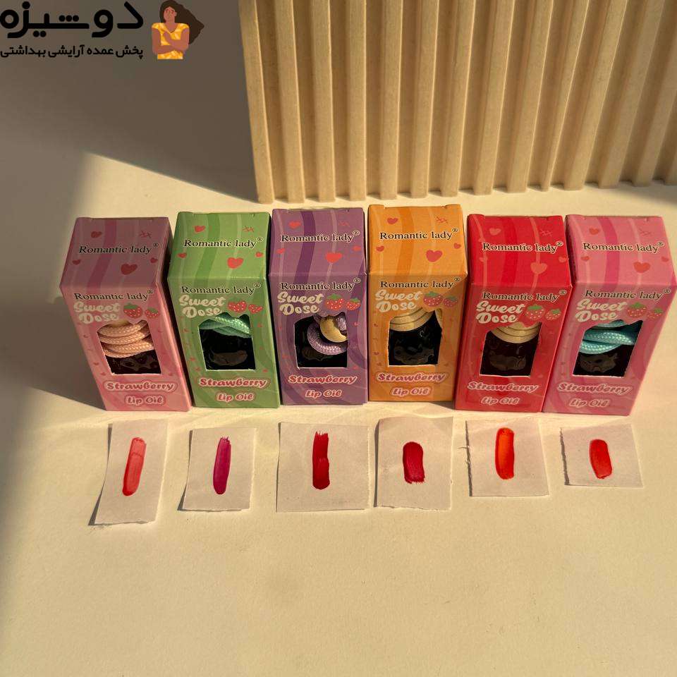تینت لب 8081 توت فرنگی آویز دار Romantic Lady
