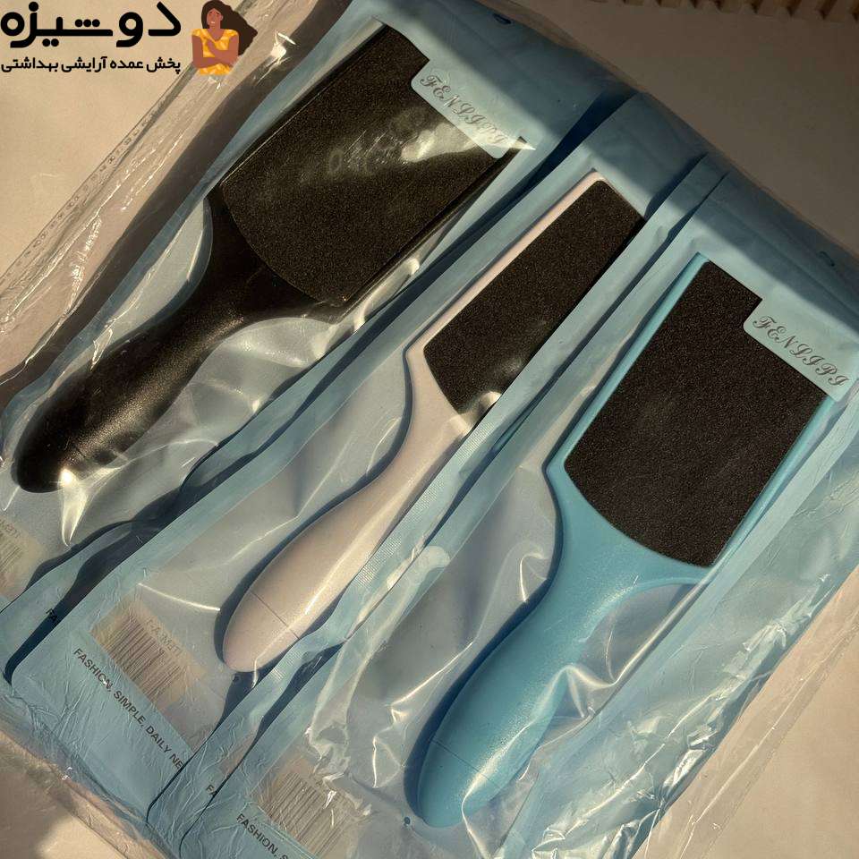سوهان پاشنه پا طرح رنگی سایز بزرگ