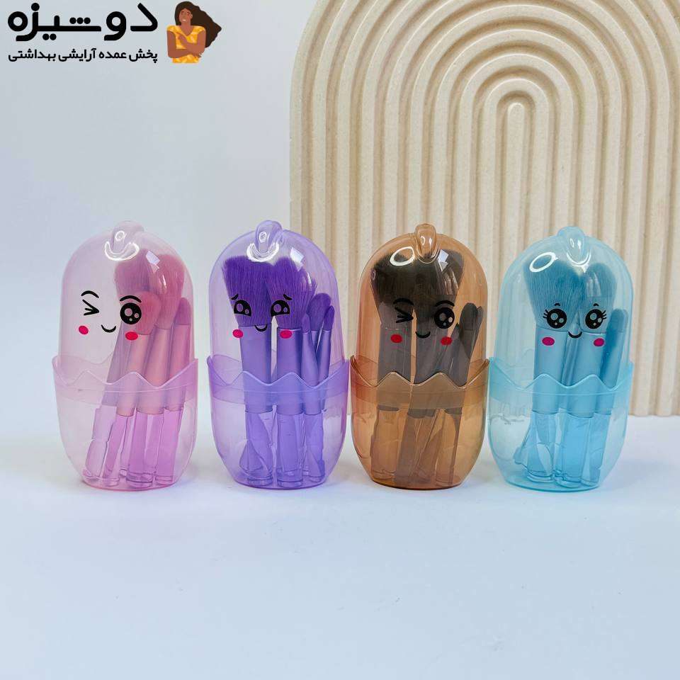 ست براش 7 عددی شفاف مدل جوجه