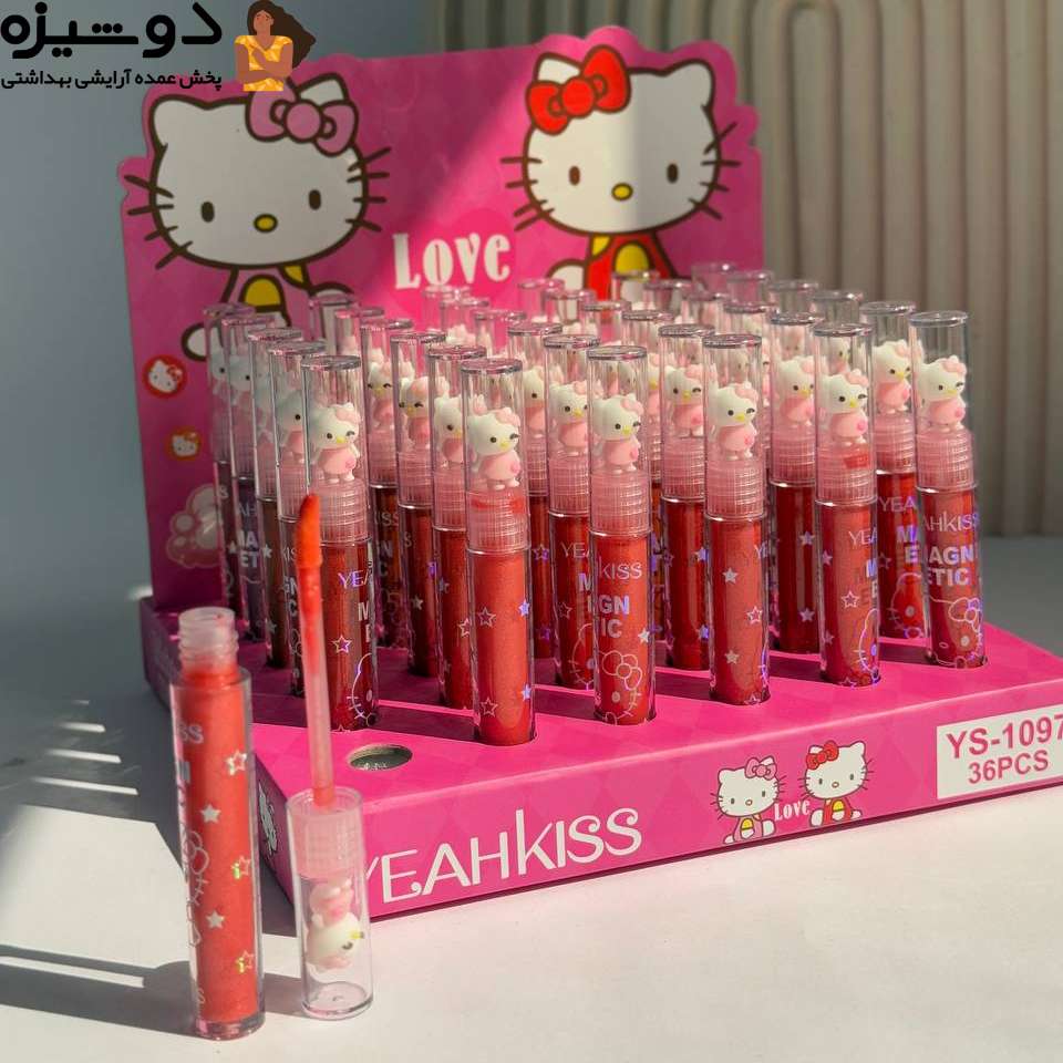 رژ لب مایع هلو کیتی 1097 یاکیس YEAHKISS