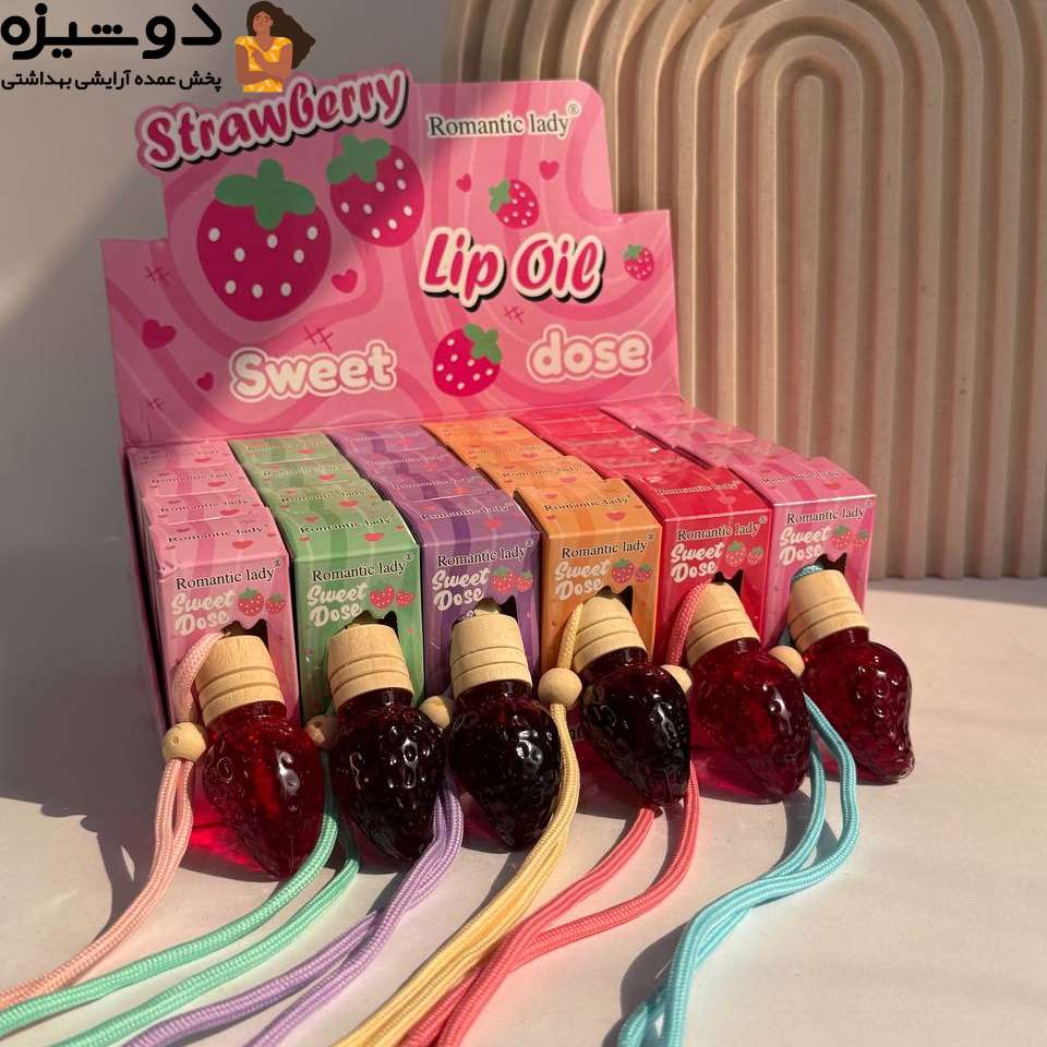 تینت لب 8081 توت فرنگی آویز دار Romantic Lady