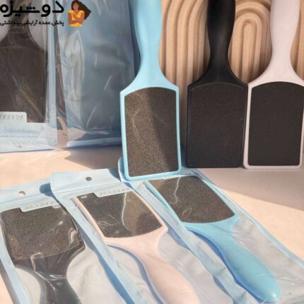 سوهان پاشنه پا طرح رنگی سایز بزرگ