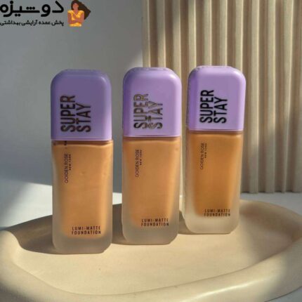 کرم پودر 2203 بنفش تستر دار QOIDEN ROSE