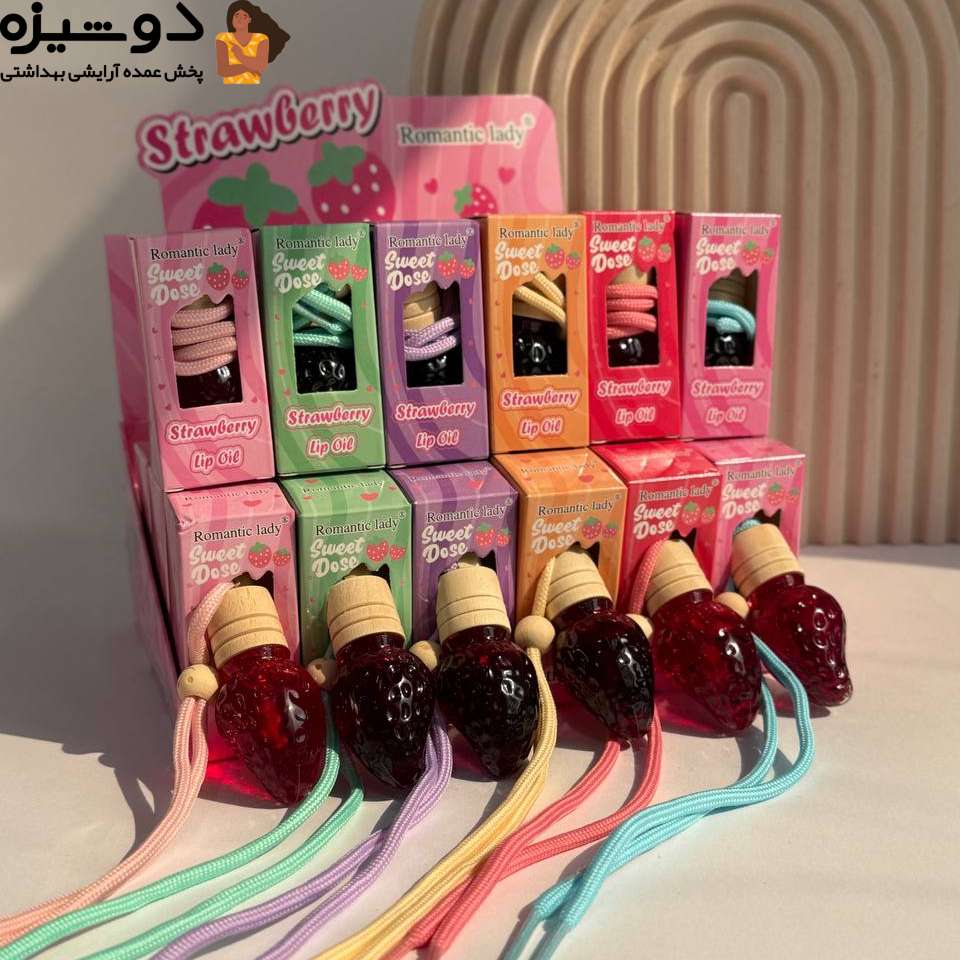 تینت لب 8081 توت فرنگی آویز دار Romantic Lady