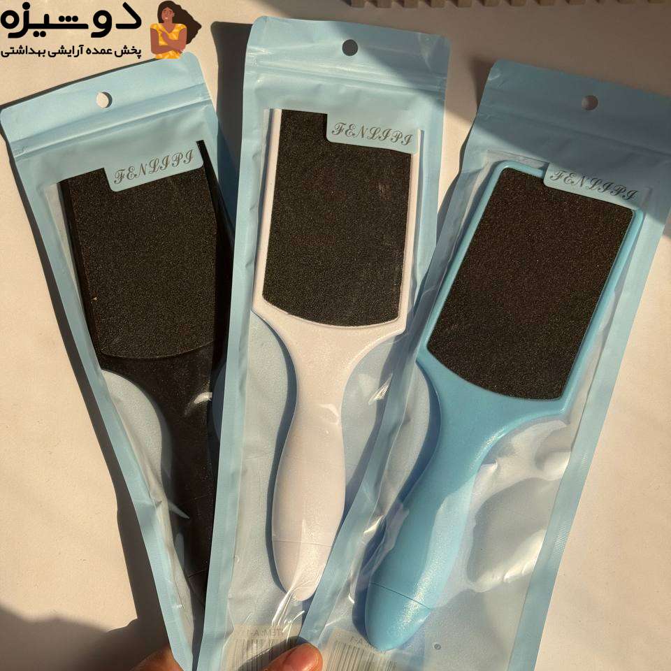 سوهان پاشنه پا طرح رنگی سایز بزرگ