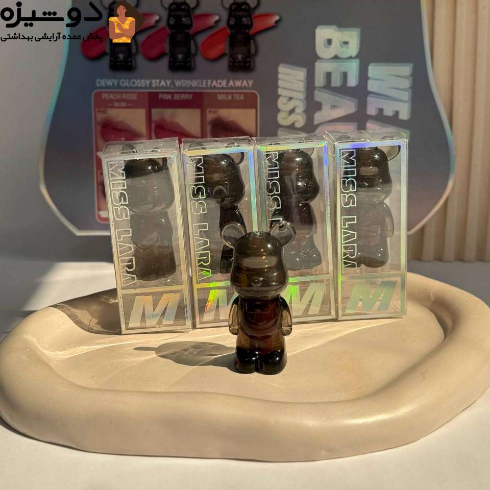 رژ لب خیس Ms222 خرگوش مشکی Miss Lara