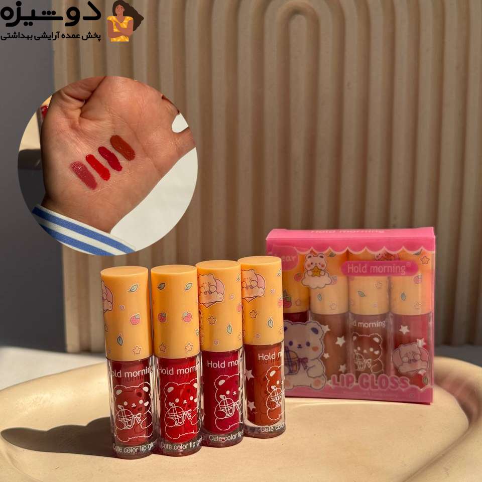 پک 4 عددی رژ لب 5837 مایع Hold Morning