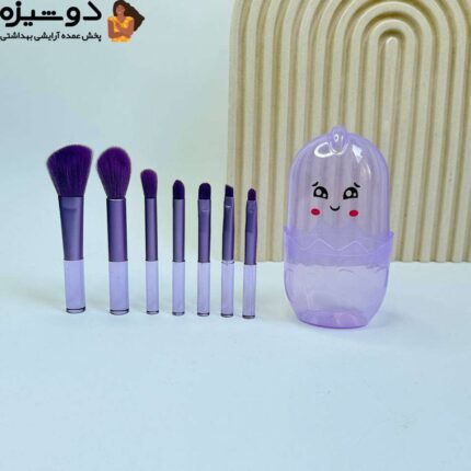 ست براش 7 عددی شفاف مدل جوجه
