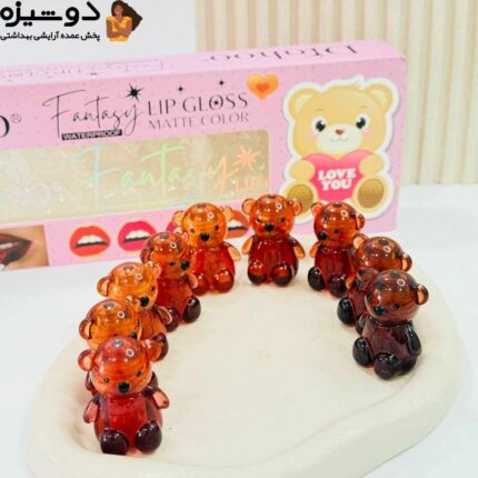 رژ لب مایع 23064 مدل خرسی Drohoo
