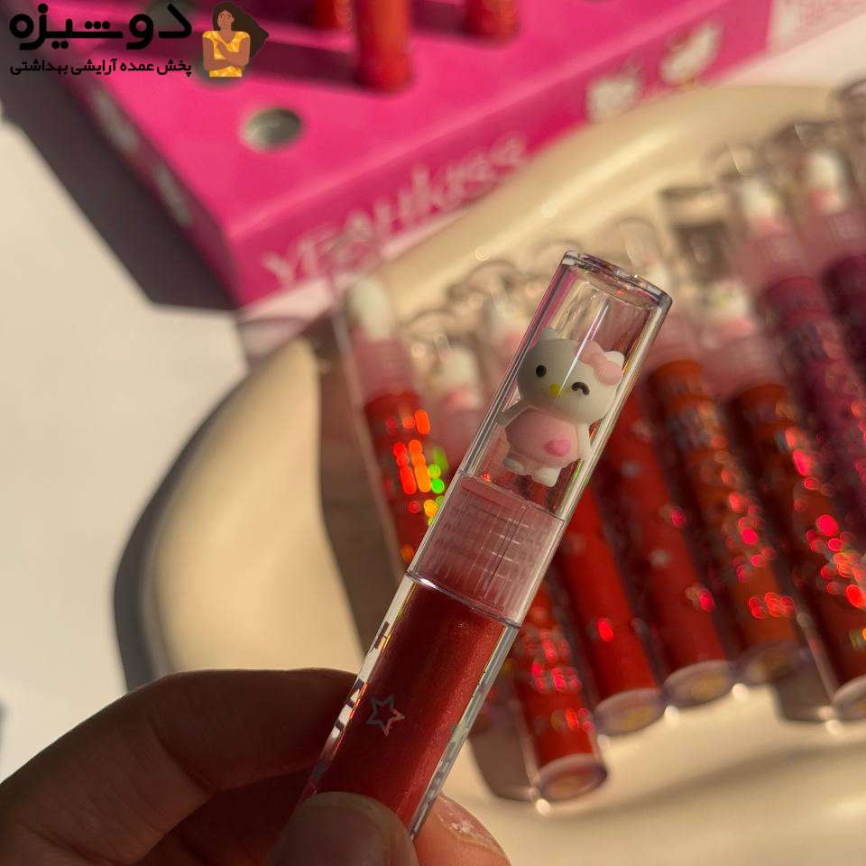 رژ لب مایع هلو کیتی 1097 یاکیس YEAHKISS