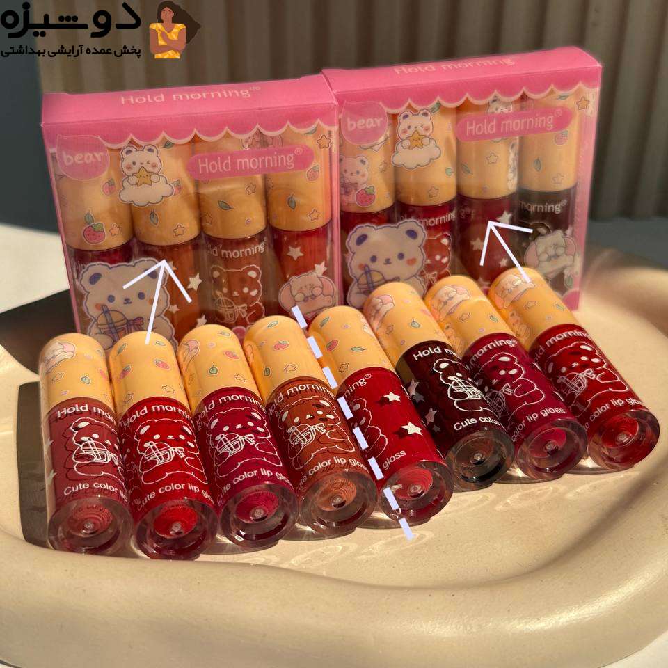 پک 4 عددی رژ لب 5837 مایع Hold Morning
