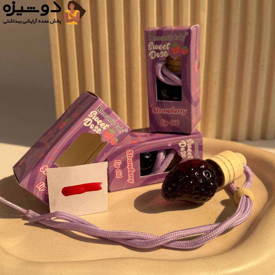 تینت لب 8081 توت فرنگی آویز دار Romantic Lady