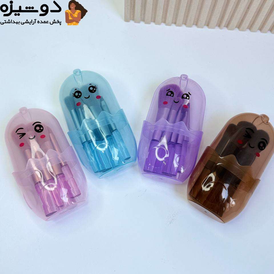ست براش 7 عددی شفاف مدل جوجه