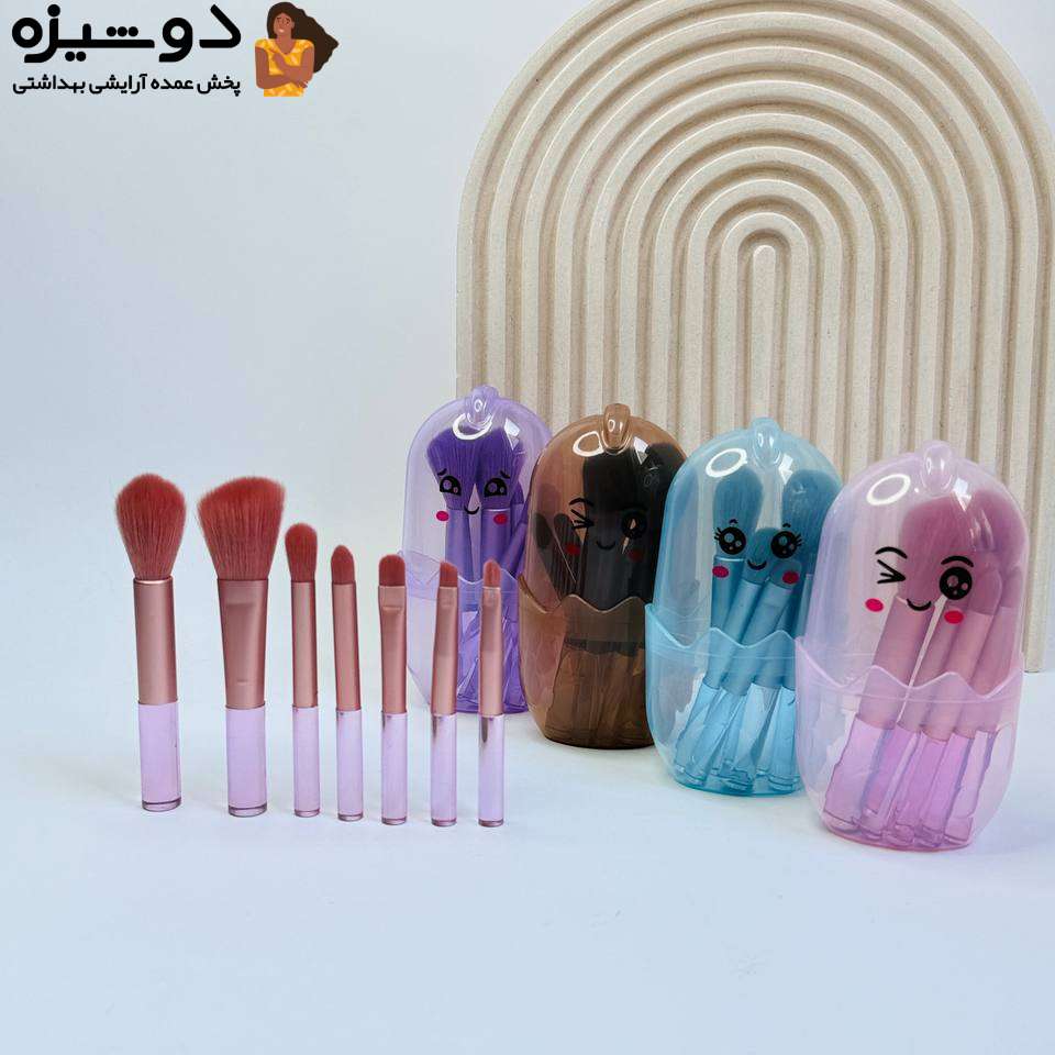 ست براش 7 عددی شفاف مدل جوجه