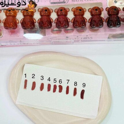 رژ لب مایع 23064 مدل خرسی Drohoo