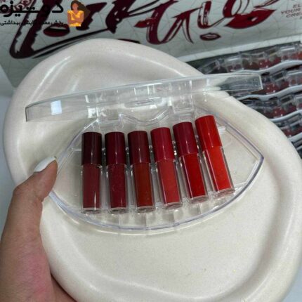 پک رژلب 6 عددی 5899 گلدن رز QOIDEN ROSE