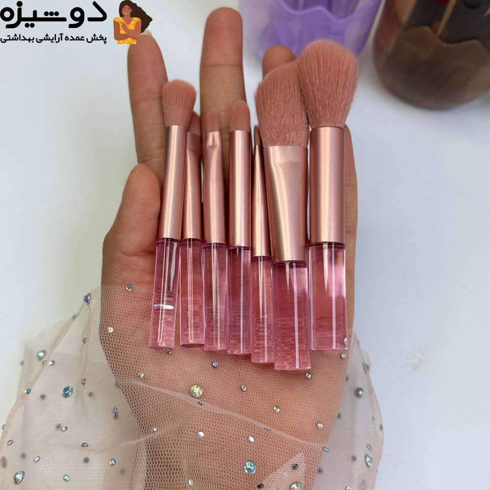 ست براش 7 عددی شفاف مدل جوجه