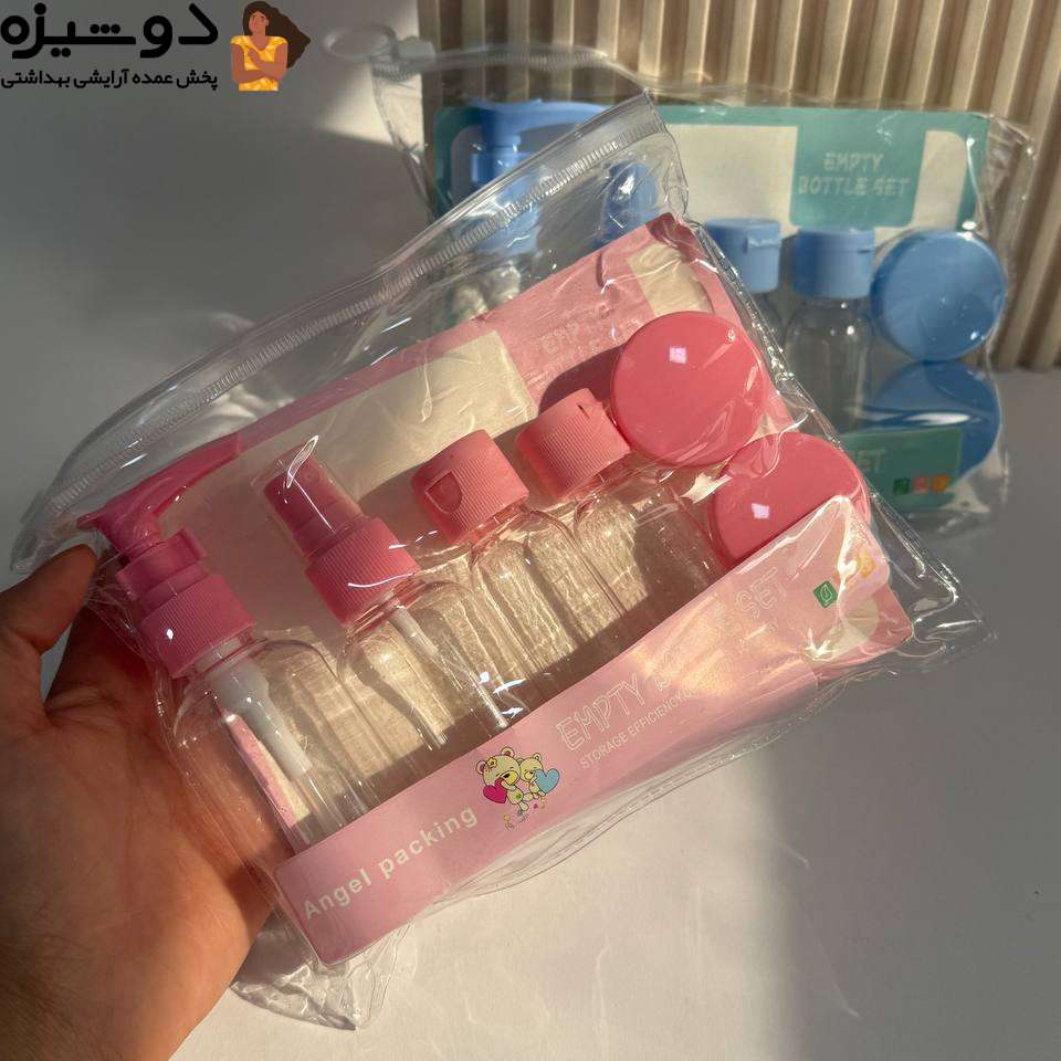 ست مسافرتی آرایشی 6 عددی ANGEL