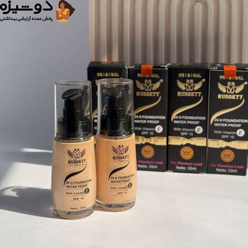 کرم پودر پمپی ضد آب روزت RUSSETT