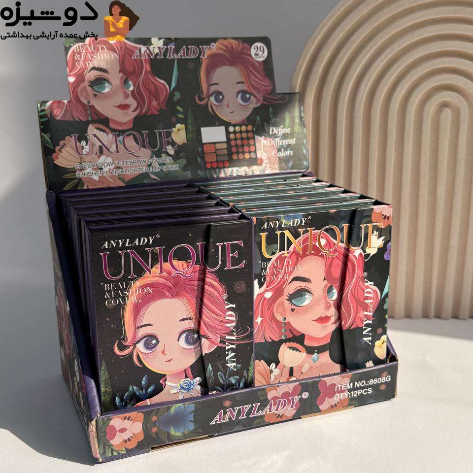 پالت سایه چشم 8608G دختر آنی لیدی ANYLADY