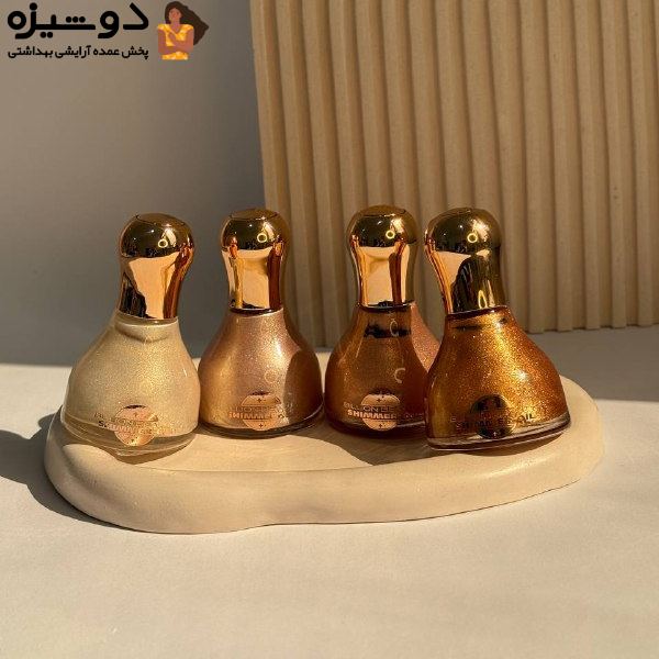 شیمر بدن و صورت 60014 طلایی Billion beauty