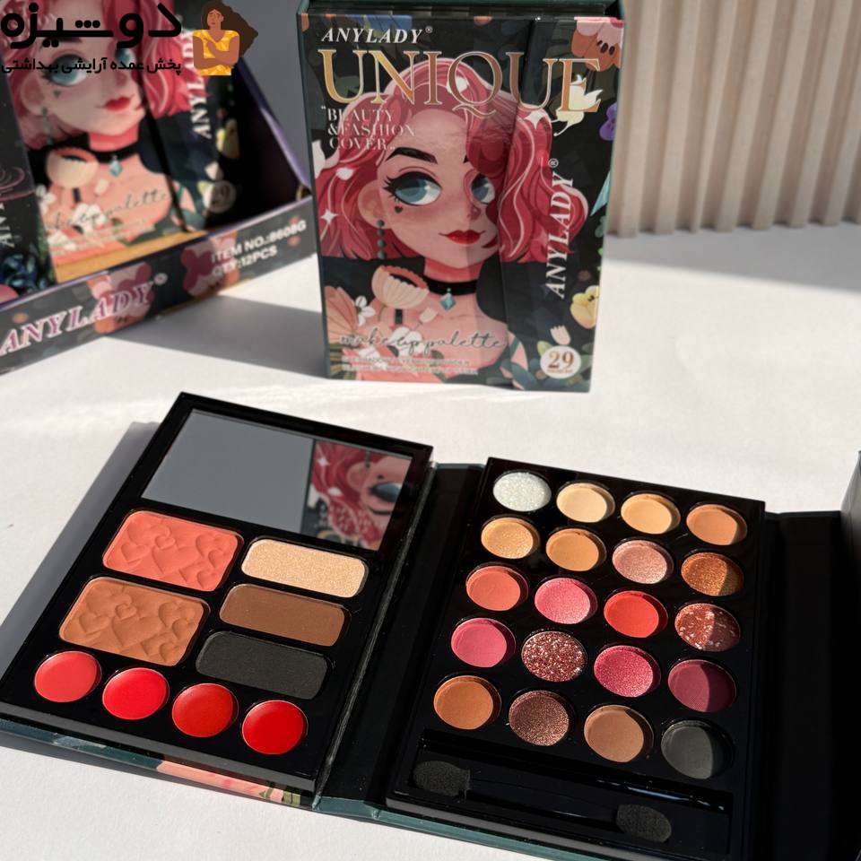 پالت سایه چشم 8608G دختر آنی لیدی ANYLADY