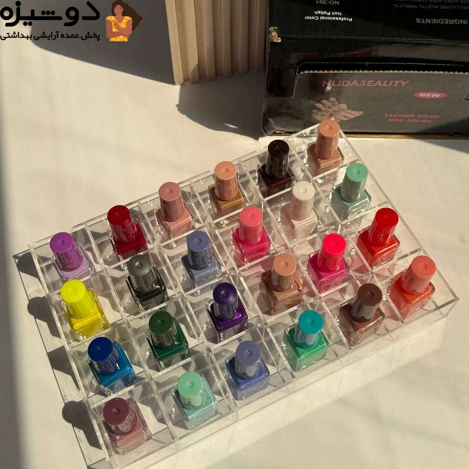 لاک ناخن کد 301 مینیمال HUDA BEALITY