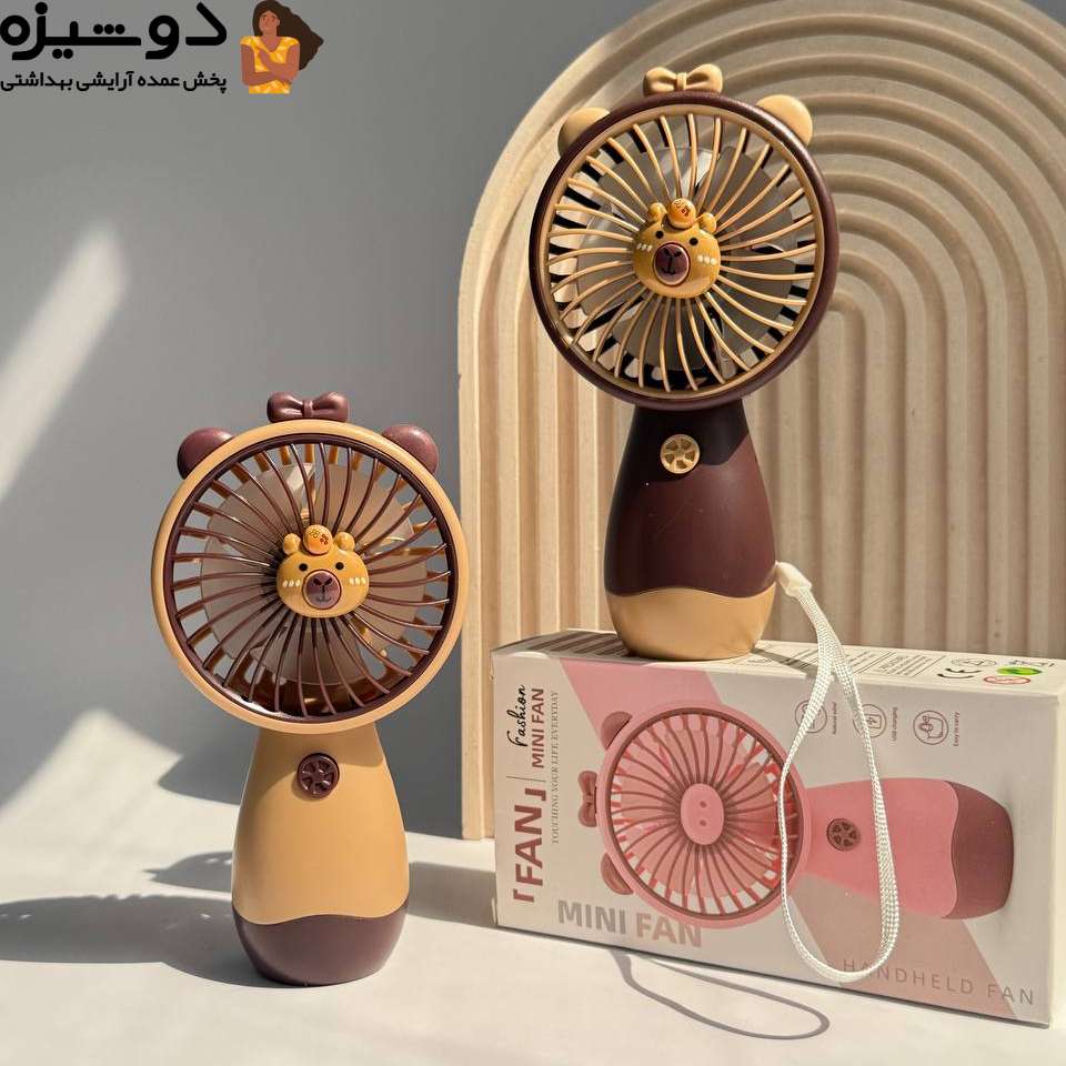 مینی فن پنکه فانتزی شارژی کد HD6626